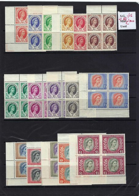 Image of Rhodesia & Nyasaland 1/15 UMM